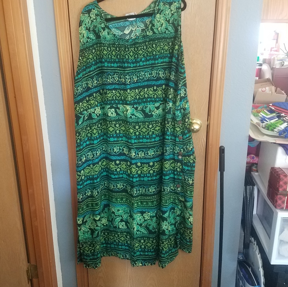 9/21 R&K green dress